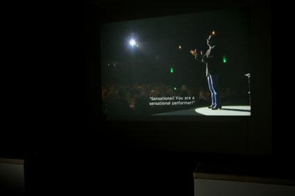 Dora García Just Because Everything Is Different It Does Not Mean That Anything Has hanged : Lenny Bruce In Sydney, 2008