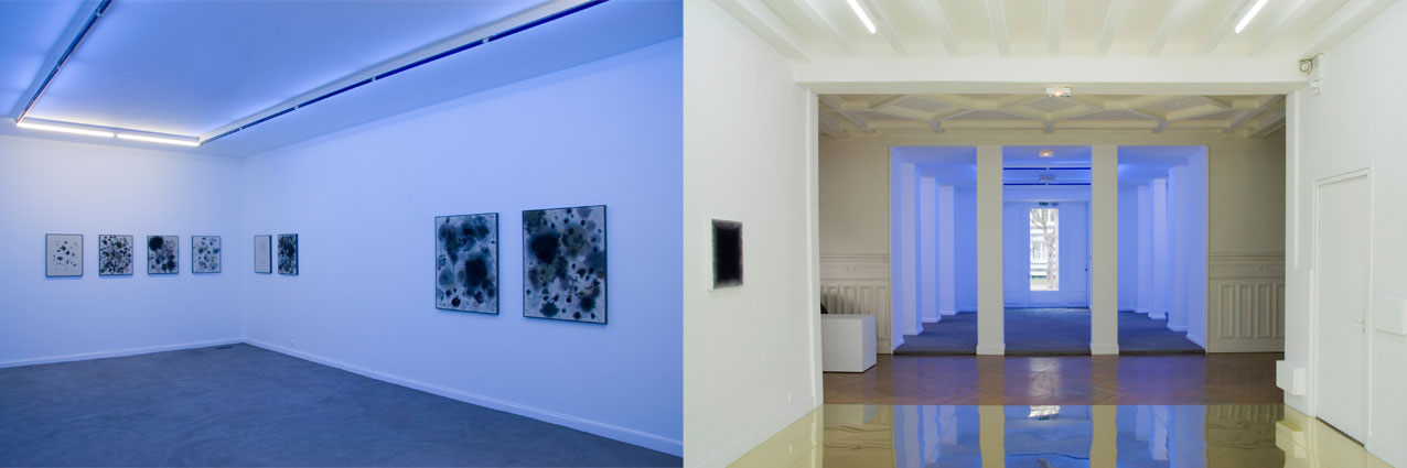 Matti Braun, “Salo” Vue de l’exposition à La Galerie, Centre d’art contemporain de Noisy-le-Sec 2010 Photo : Cédrick Eymenier