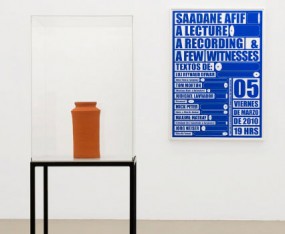 &laquo;Saâdane Afif&raquo;, Blue time, blue time, blue time…