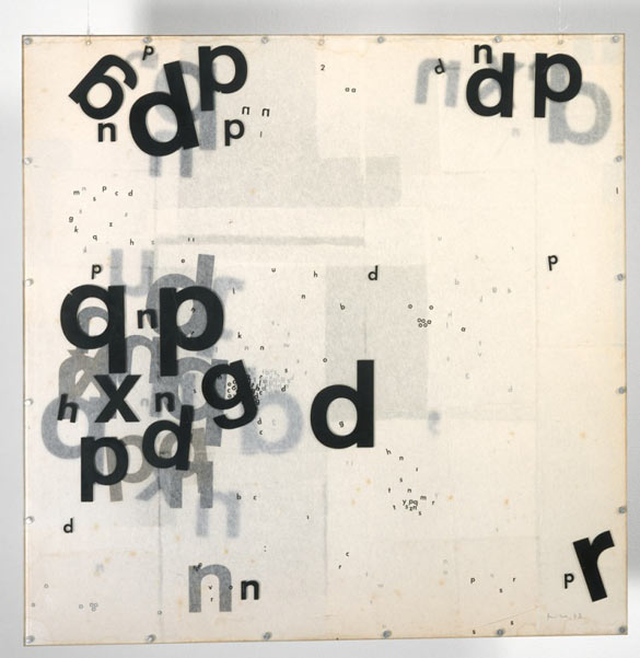 Mira Schendel, Graphic Object 1967–8, Colección Patricia Phelps de Cisneros © Mira Schendel estate.