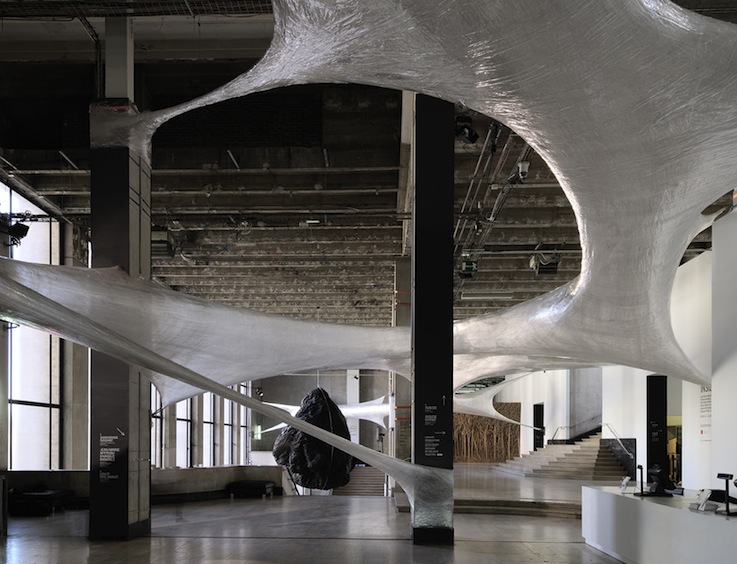 Numen/For Use, Tape Paris, 2014. Vue de l’exposition « Inside », Palais de Tokyo. Photo : André Morin.