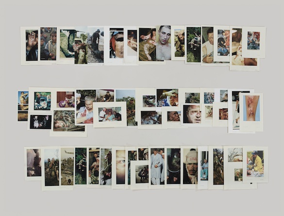 Taryn Simon, The Picture Collection, 2013. Dossier : Blessés, The Picture Collection, 2013 Tirage jet d’encre, 119,4 × 157,5 cm avec cadre. Courtesy Taryn Simon © 2014 Taryn Simon