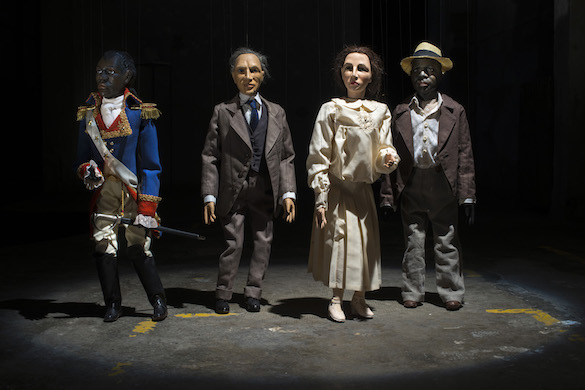 Peter Friedl, The Dramatist (Black Hamlet, Crazy Henry, Giulia, Toussaint), 2013. Photo Maria Bruni. Collection Carré d’Art-Musée d’art contemporain de Nîmes. © Peter Friedl & Guido Costa Projects