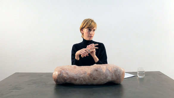 Hedwig Houben, The Hand, the Eye and It, 2013. Performance; video 20'. Video still. Courtesy Galerie Fons Welters, Amsterdam.