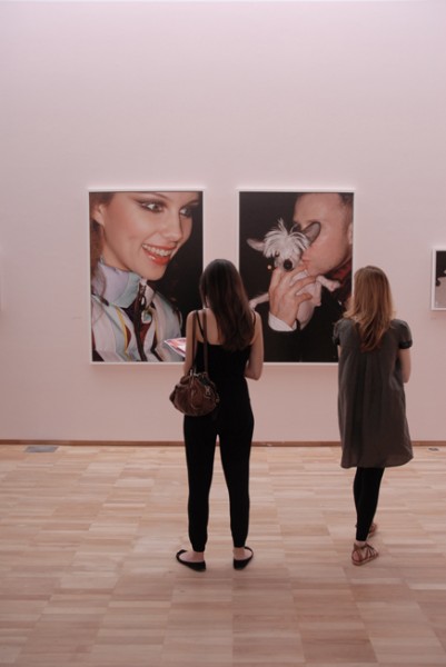 vue de l'exposition au musée du jeu de paume Paris lors du vernissage