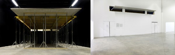Vues d’exposition, Karsten Födinger, « Cantilever », Palais de Tokyo, 18 02 - 27 03 2011 Courtesy de l’artiste, RaebervonStenglin, Zurich et Palais de Tokyo, Paris