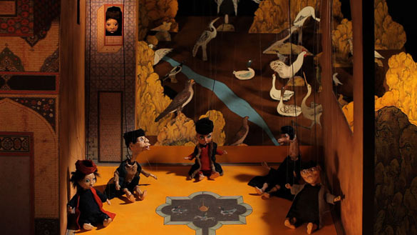 Cabaret Crusades: The Path to Cairo, 2012. Still. Vidéo. 60 mn 57 sec. © Wael Shawky.