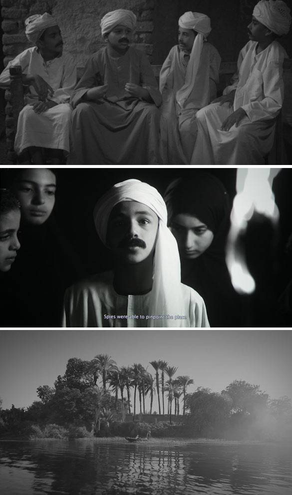 Al Araba Al Madfuna II, 2013. Still. Vidéo. 34 mn 44 sec. © Wael Shawky.