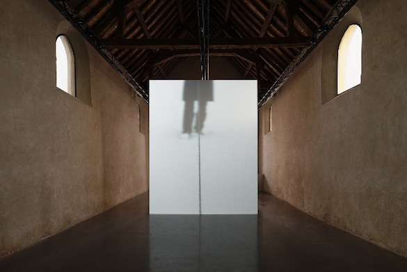 Ismaïl Bahri, vues de l'exposition "Sondes" les églises centre d'art contemporain de la Ville de Chelles, 2014. © Aurélien Mole.