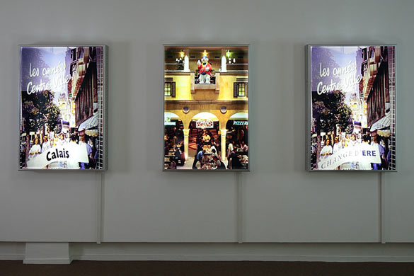 Michel Houellebecq – Vue de l'exposition "Before Landing"