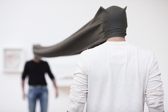 Franz Erhard Walther, Sehkanal (First Work Set, element # 46), 1968. Vue de l’exposition Dia:Beacon, Riggio Galleries, Beacon, 2011. Courtesy The Franz Erhard Walther Foundation et Dia Art Foundation, New York. Photo : Paula Court.