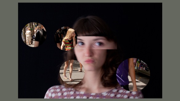 Suzanne Lafont, Le nouveau mystère de Marie Roget, 2014, détail du diaporama