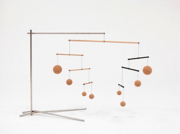 Vue de l'exposition Music de Xavier Veilhan, galerie Perrotin New York.