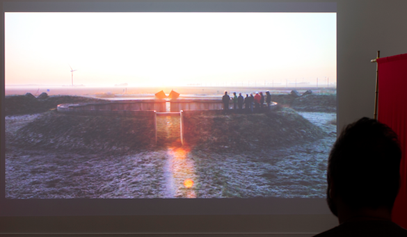 Louidgi Beltrame, Nosotros también somos extraterrestres, 2014. Vue de l’exposition au Frac Basse-Normandie.