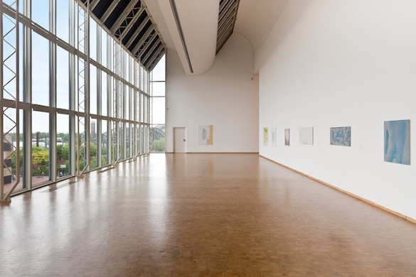 Vue de l’exposition / Exhibition view : Michael Krebber, R. H. Quaytman, Wolfgang Hahn Prize 2015, Museum Ludwig, Cologne. Photo : Rheinisches Bildarchiv / Britta Schlier.