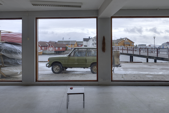 Emilie Pitoiset, You will see the cat before you leave, 2014-15. Photo: LIAF / Jon Benjamin Tallerås