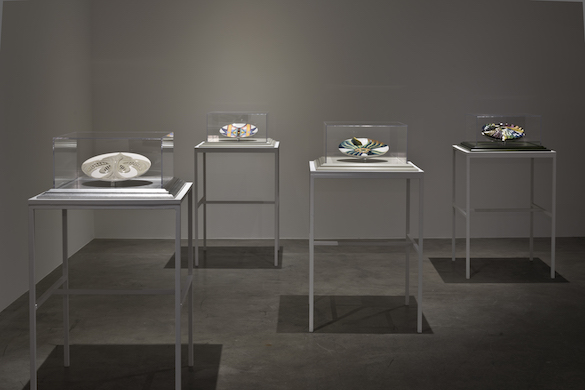 Vue de l’exposition / View of the exhibition: « Why Not Judy Chicago ? » CAPC, musée d'Art contemporain de Bordeaux, 2016. Photo : Frédéric Deval