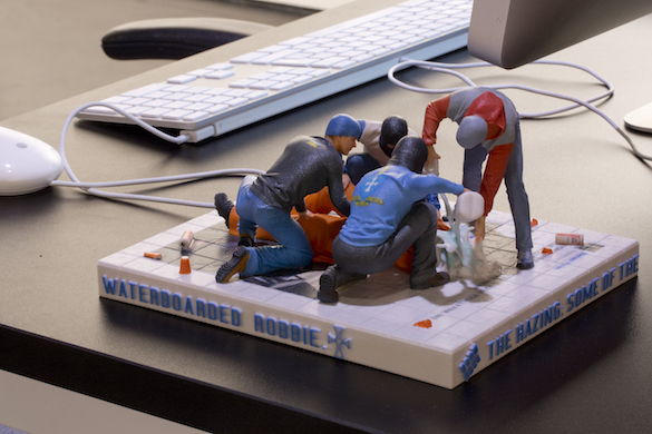 Ed Fornieles, Dorm Daze, 2011-16 (détail). Vue de l'exposition Emotional Supply Chains. Photo: David Bebber
