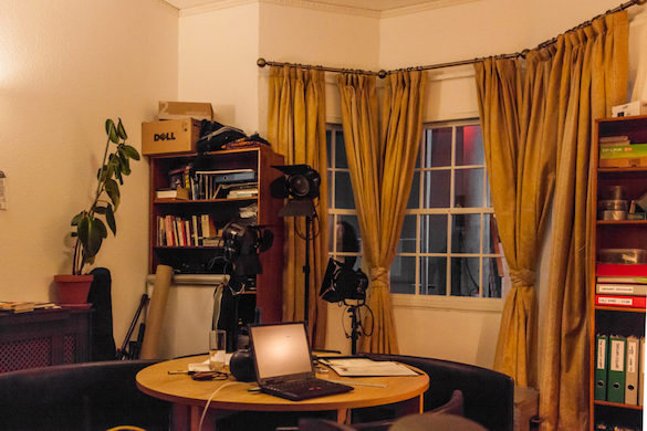 !Mediengruppe Bitnik, Delivery for Mr.Assange (Assange's room), 2014. Photo: Laura Fiorio. Courtesy !Mediengruppe Bitnik.